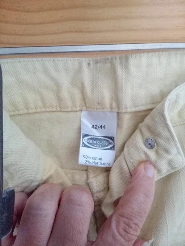 Lote de 3 Calções de Gangue Denim - Estilos Variados - Tamanho 40-42/44 – photo 5